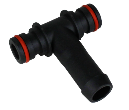 JOHNSON KlickTite Port Connectors T Connection, 3/4" Barb