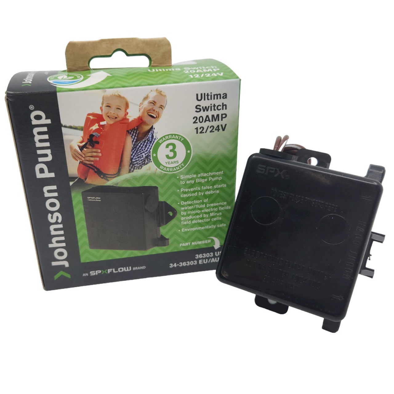 JOHNSON Ultima Switch 20 AMP 12/24 Volts