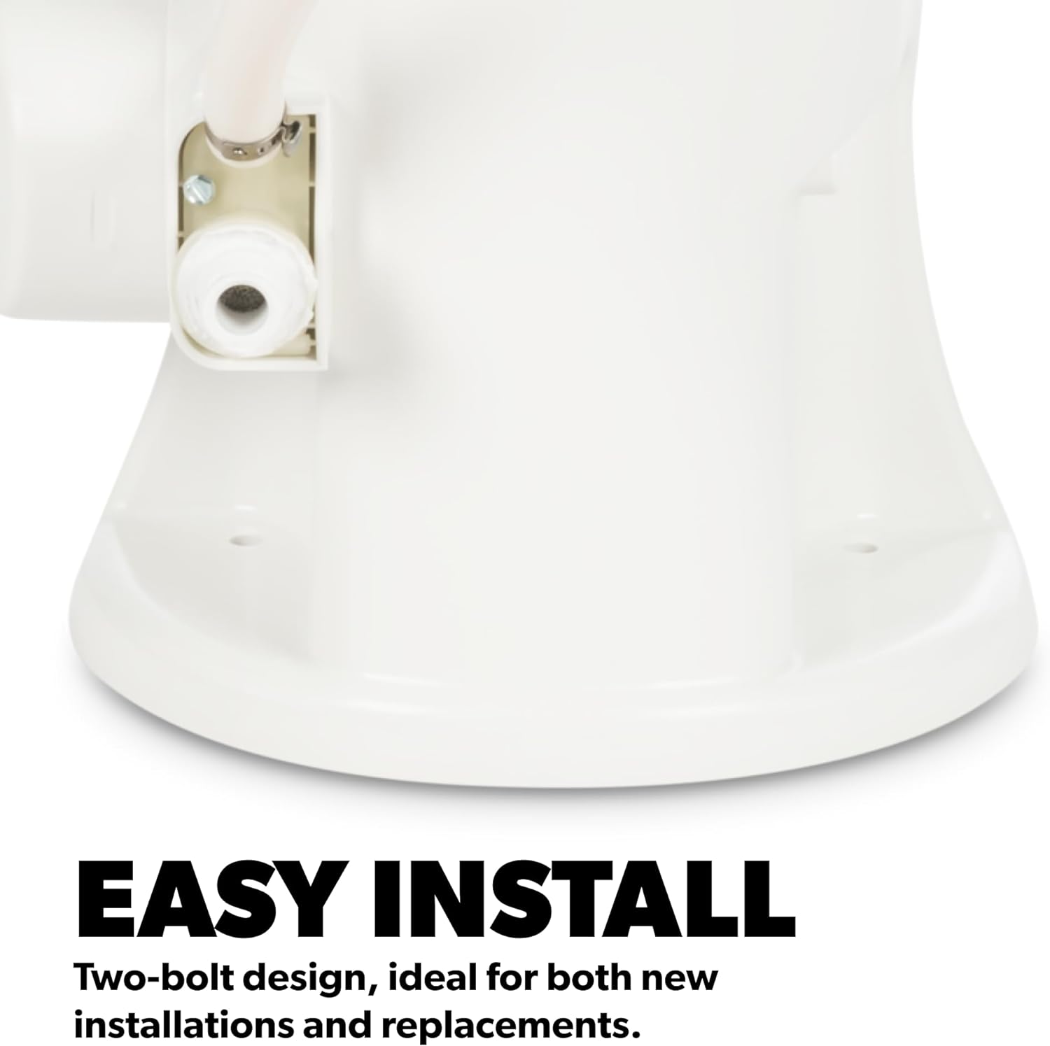 DOMETIC 310 Standard Toilet - Pressure-Enhanced Flush, Lightweight, Modern RVs, White