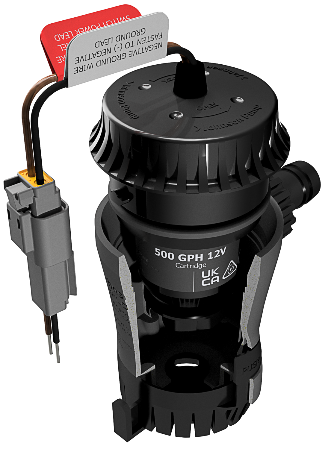 Johnson Aqua Void Cartridge Bilge Pump 500 GPH 12V