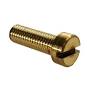 JOHNSON Slotted Cylinder Head Screw, M8 x 25, Bronze (01-46794-09)