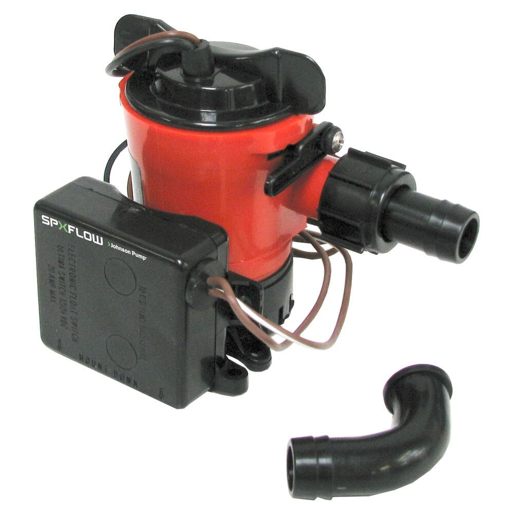 JOHNSON Ultima Automatic Submersible Bilge Pump Combo 500 GPH