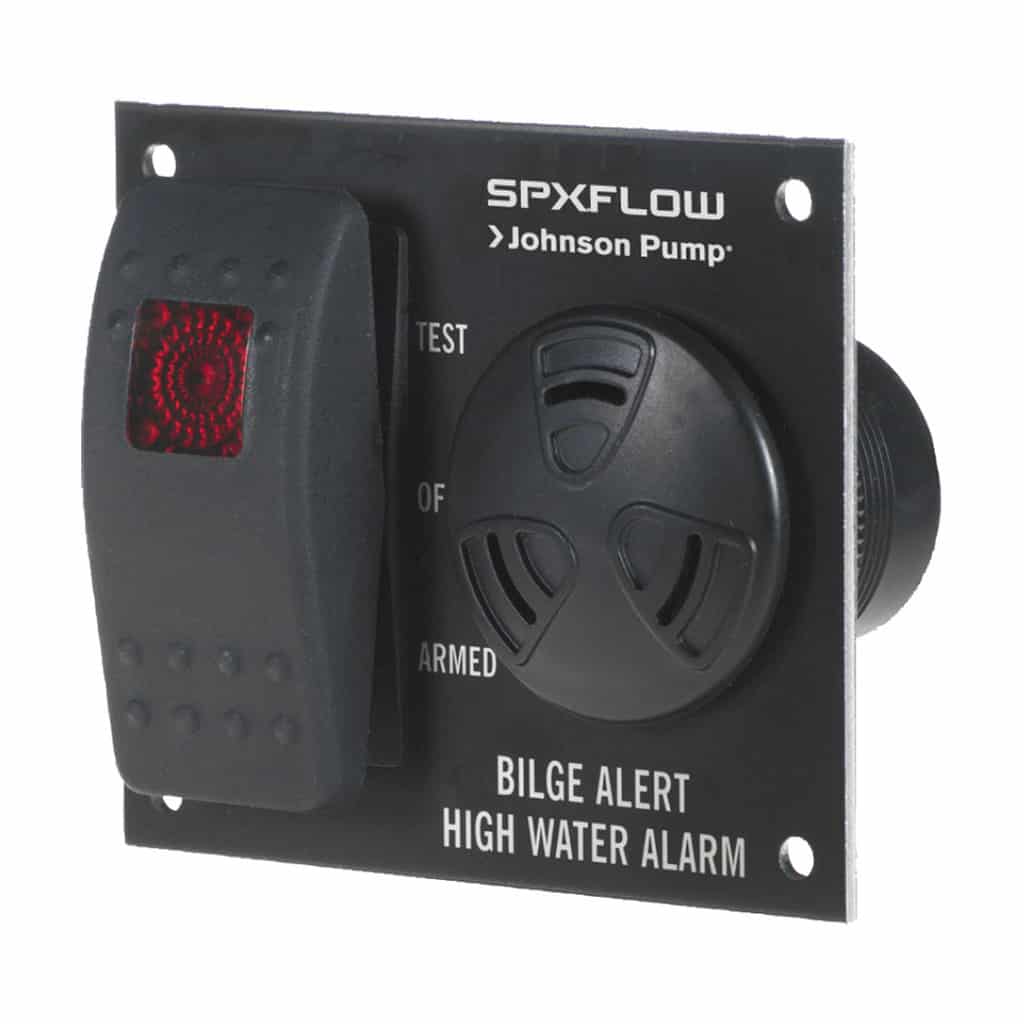 JOHNSON Bilge Alert High Water Alarm with Ultima Switch (12V or 24V)