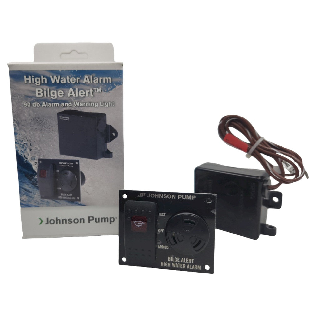 JOHNSON Bilge Alert High Water Alarm with Ultima Switch (12V or 24V)