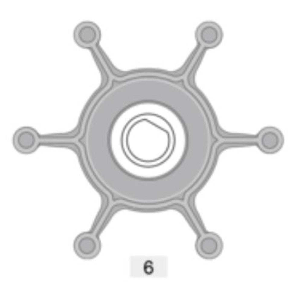 JOHNSON Impellers 09-824P-1 (For F4 Pumps)