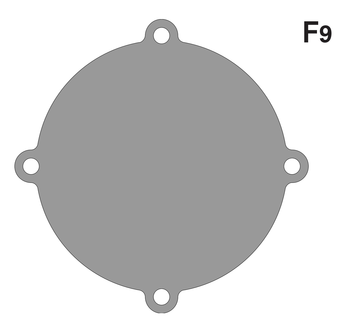 JOHNSON Endcover F9B-9