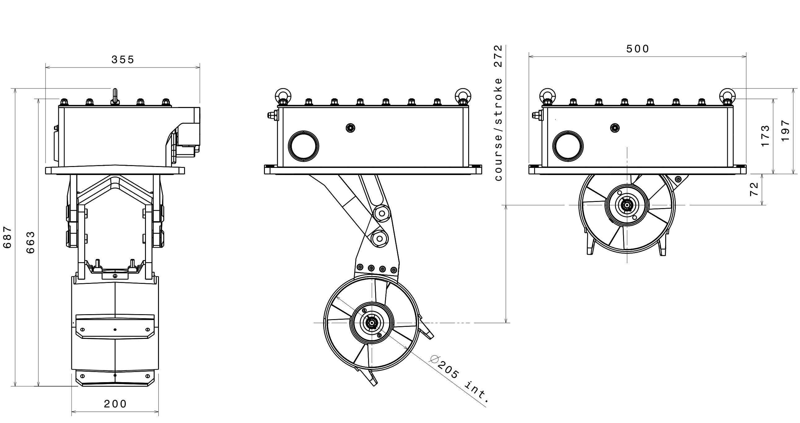 MAX POWER Retractable Thruster R200/6 & 200/8