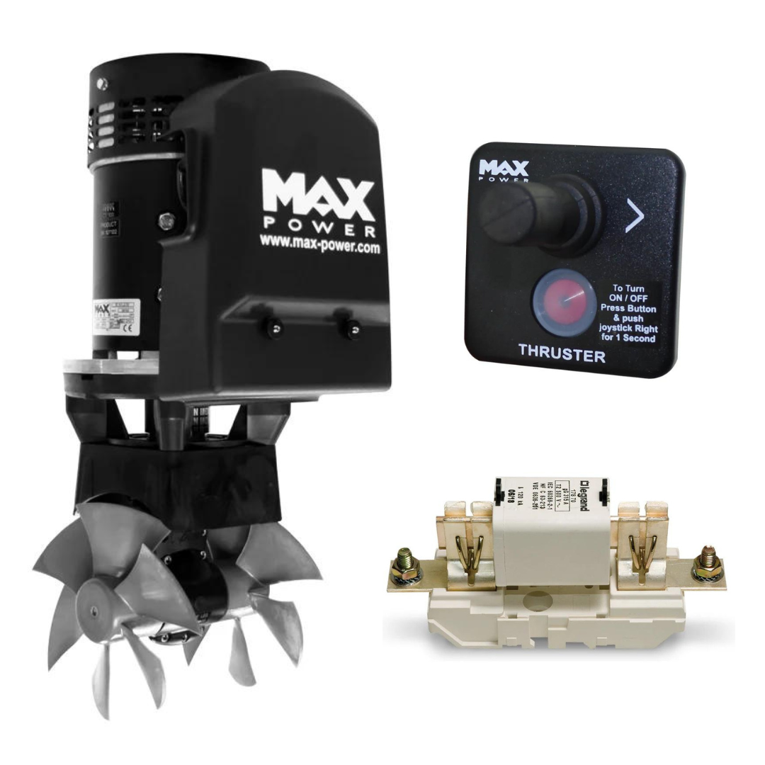 MAX POWER BUNDLE CT125 / 24v (Includes Thruster, Joystick, Fuse & Fuse Holder)