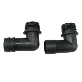 JOHNSON Quick Disconnect Fittings for Viking Power x 25mm (1") Hose Barb, 90° Elbow