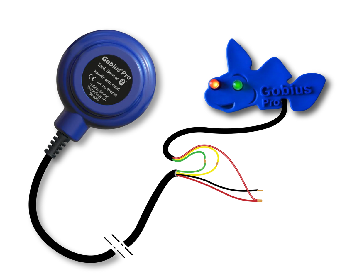 Gobius Pro with 3 Sensors (Water, Fuel & Waste Tank Level Monitor)