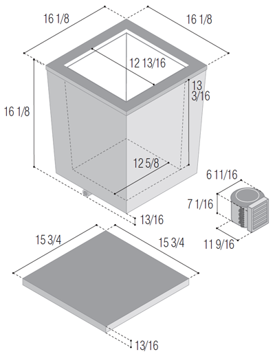Vitrifrigo TL37BT Top Loading Freezer