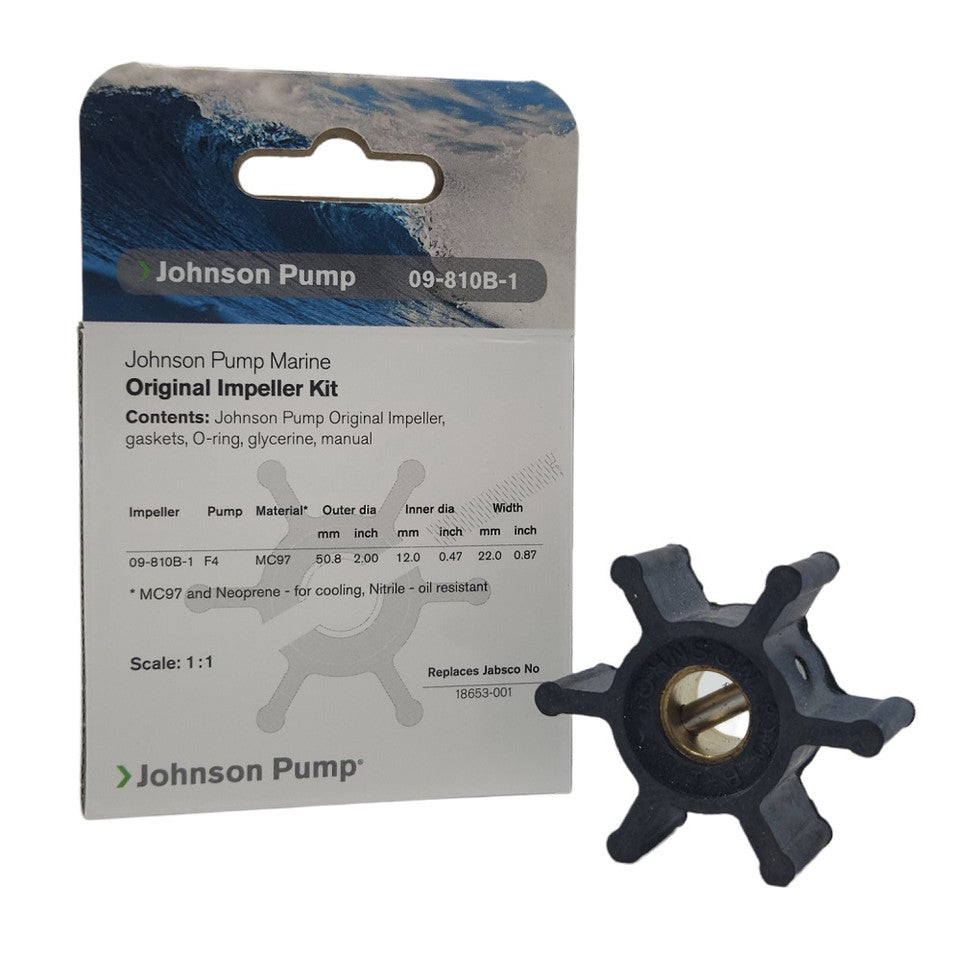 JOHNSON Impellers 09-810B-1 & 09-810B-9 (For F4 Pumps)