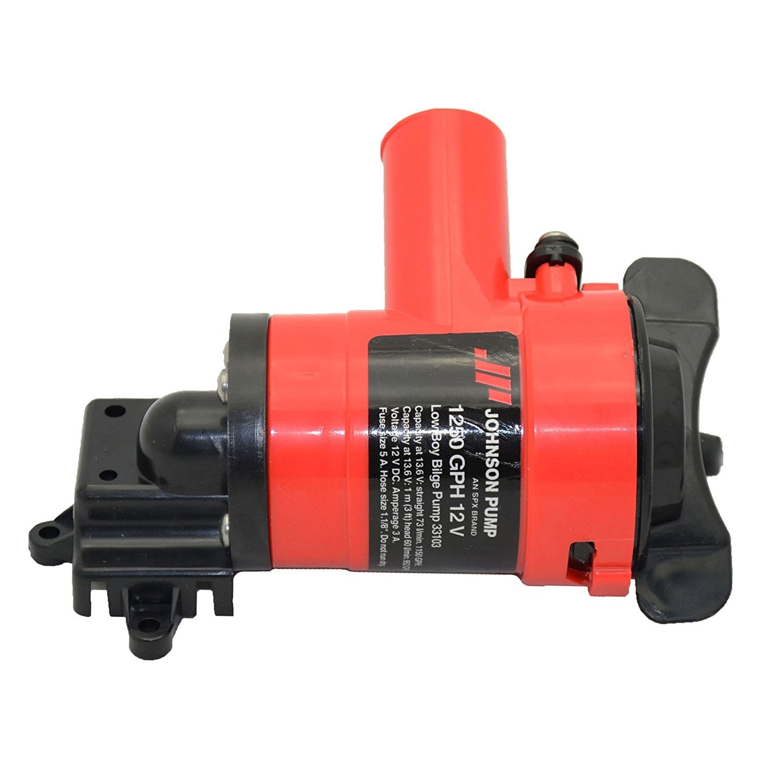 JOHNSON Low Boy Bilge Pump L750 - 1150 GPH - 12 Volt