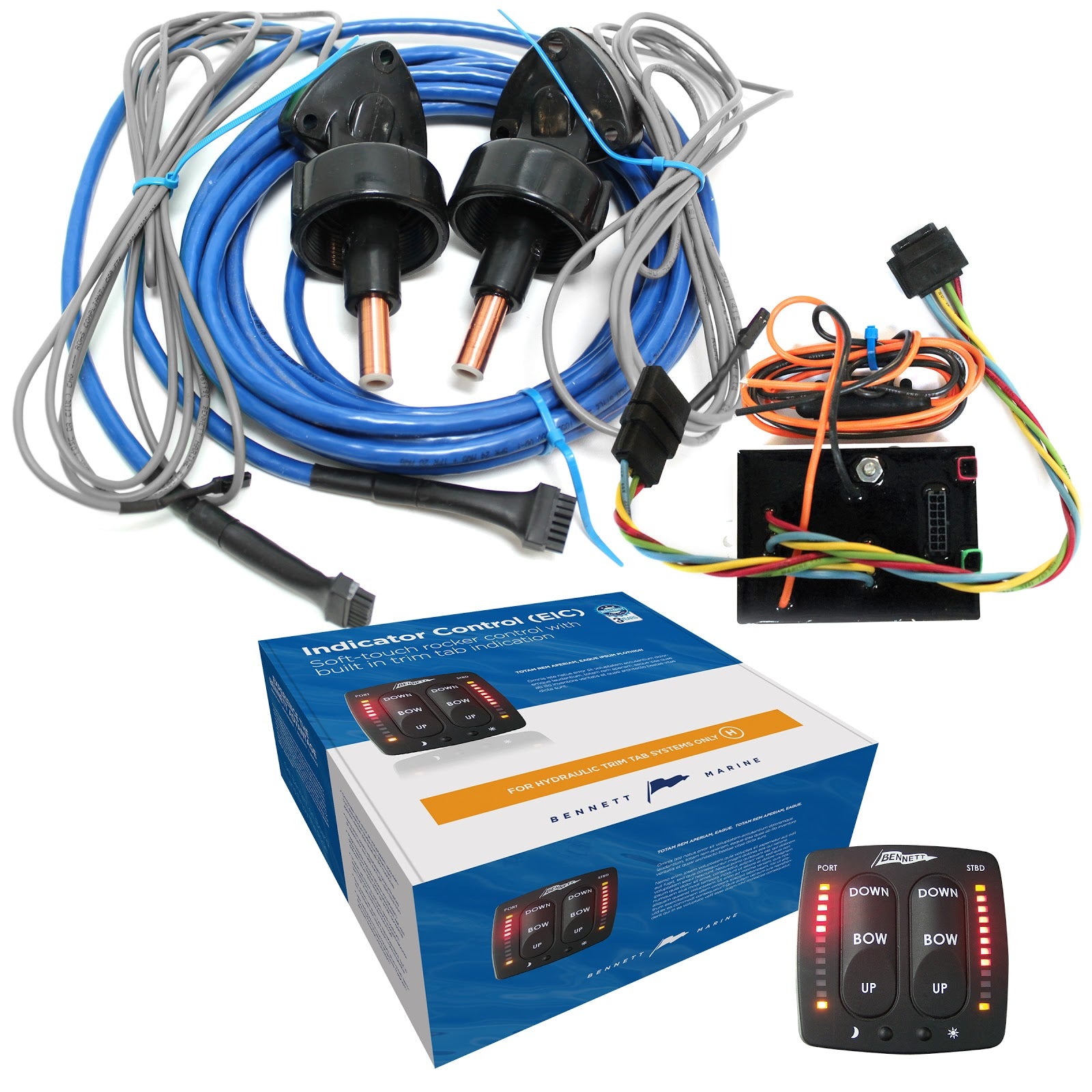 BENNETT Electronic Indicator Control (EIC) Electronic Indication Control Kit - Cables/Sensors Included - 12V